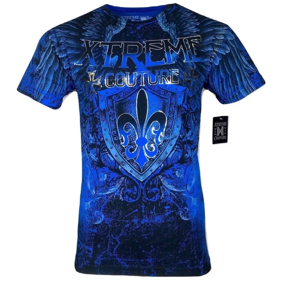 XTREME COUTURE by AFFLICTION Men T-Shirt COBU SMIT - Picture 1 of 8